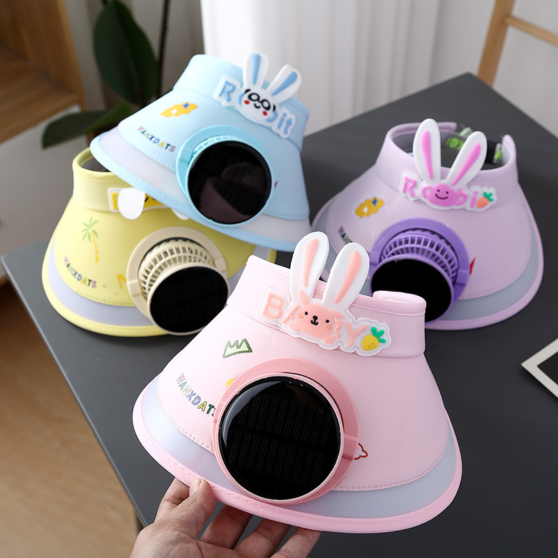 Outdoor Power Fan - Portable Solar Powered Fan Empty Top