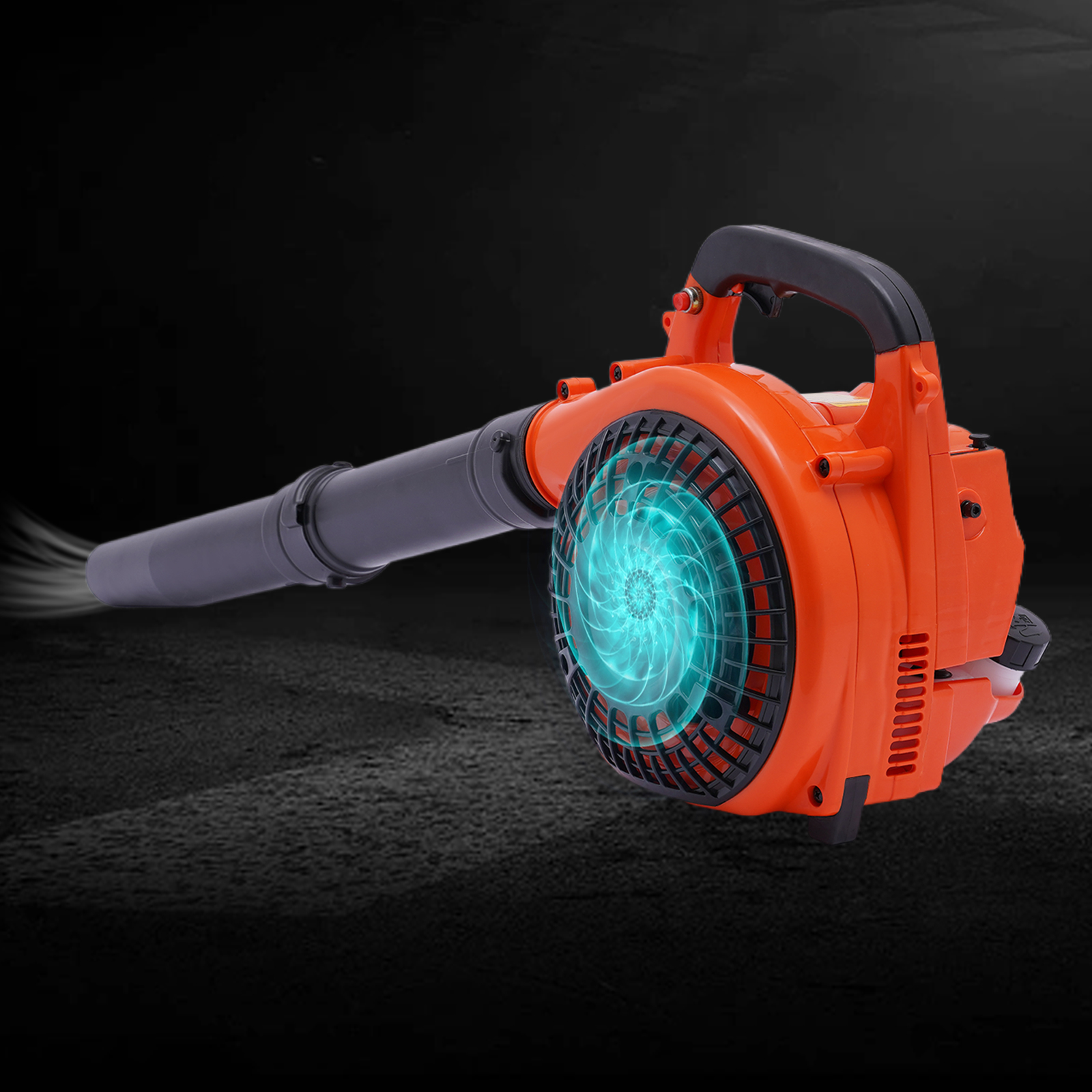 Snow Blower Single - Portable Engine Leaf Blower 7000rpm, 25.4cc