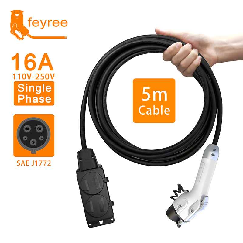 Outdoor Power Socket - feyree Type1 16A Charger Cable with