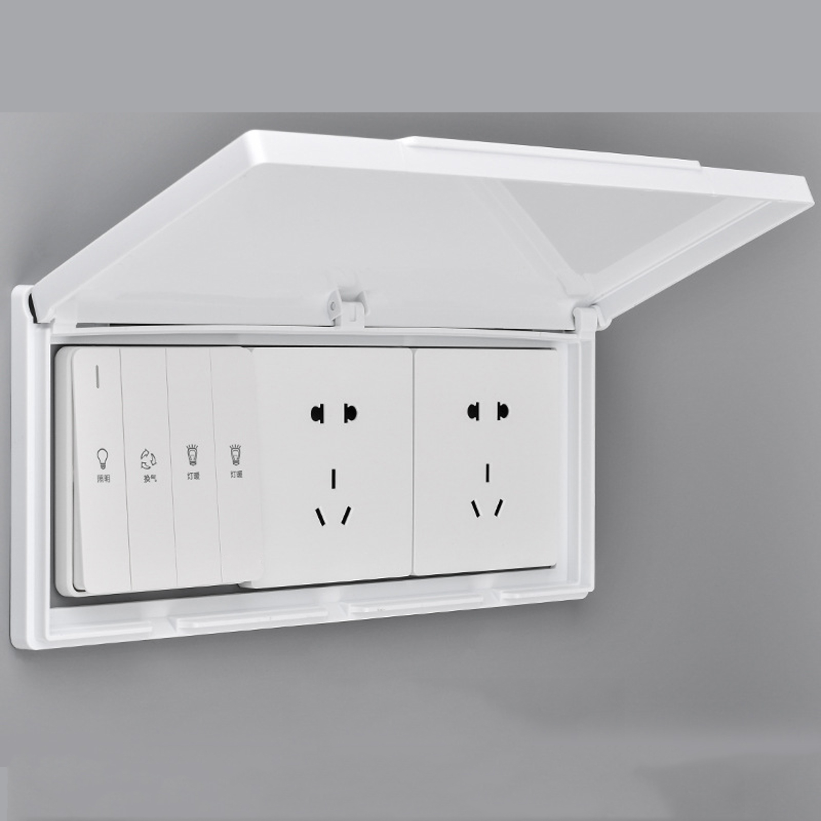 3 Gang Waterproof Outlet Cover - Outdoor Power Socket review and price