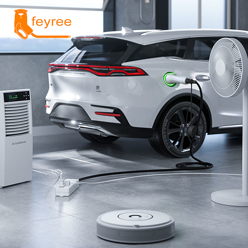 feyree V2L Cable Electric Car  - Outdoor Power Socket review and price