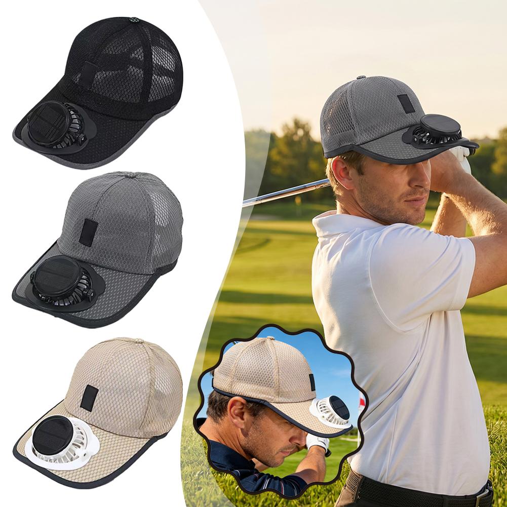 Unisex Solar Powered Fan Hat U - Outdoor Power Block review and price