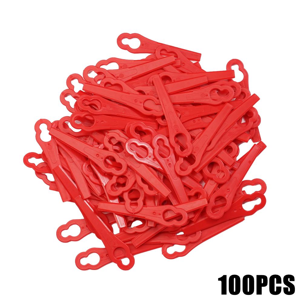 100pcs Strimmer Blades Plastic - Leaf Blower Cordless review and price