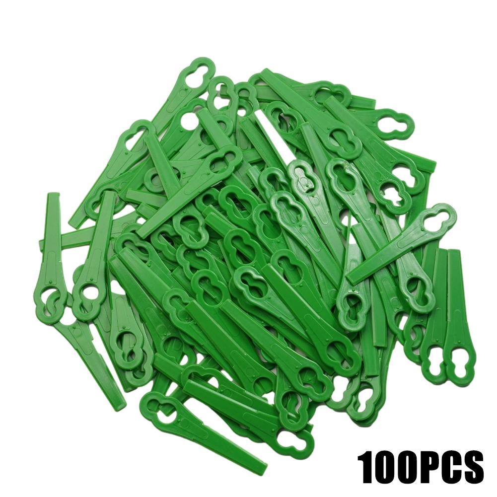 100pcs Strimmer Blades Plastic - Leaf Blower Cordless review and price