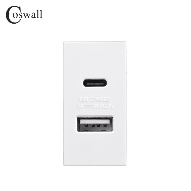 COSWALL E45 / P45 Series White - Outdoor Usb Power Outlet review and price