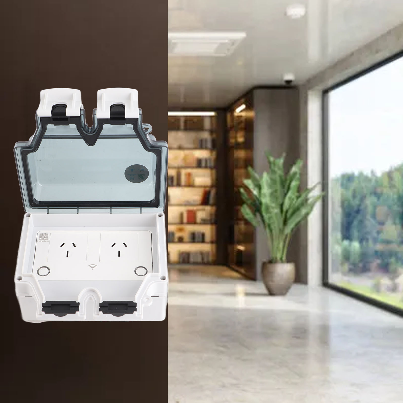Waterproof Socket WiFi Socket  - Outdoor Power Socket review and price