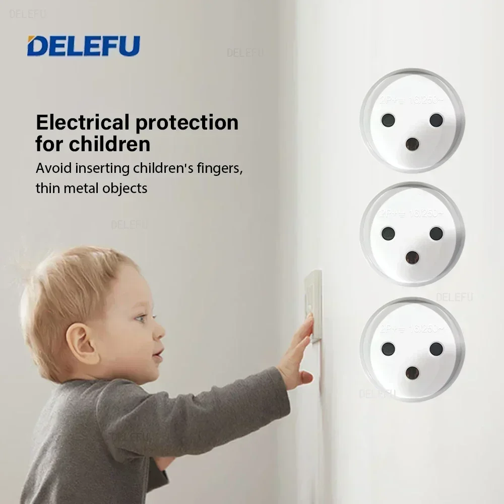 DELEFU Black Retardant PC Isra - Outdoor Usb Power Outlet review and price