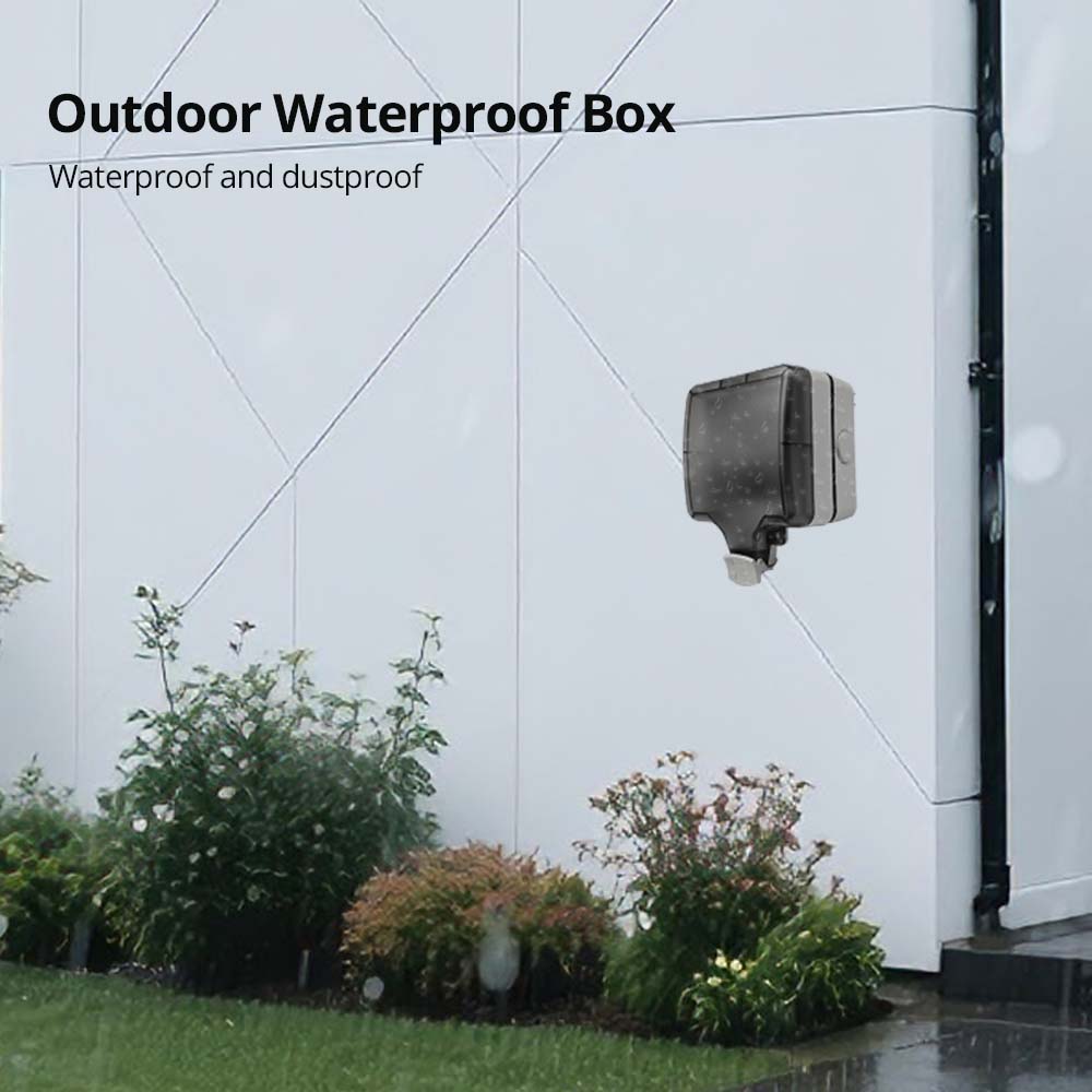 Wallpad IP66 Dustproof Waterpr - Outdoor Power Socket review and price
