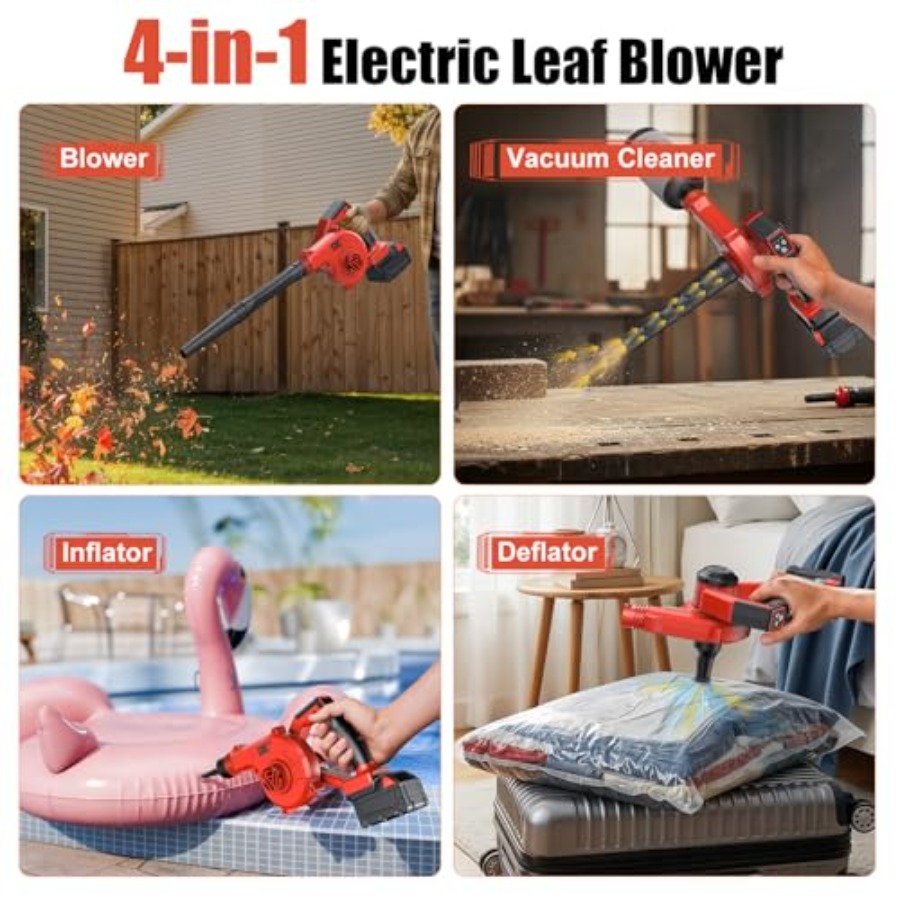 Electric Leaf Blower Cordless  - Leaf Blower Cordless review and price