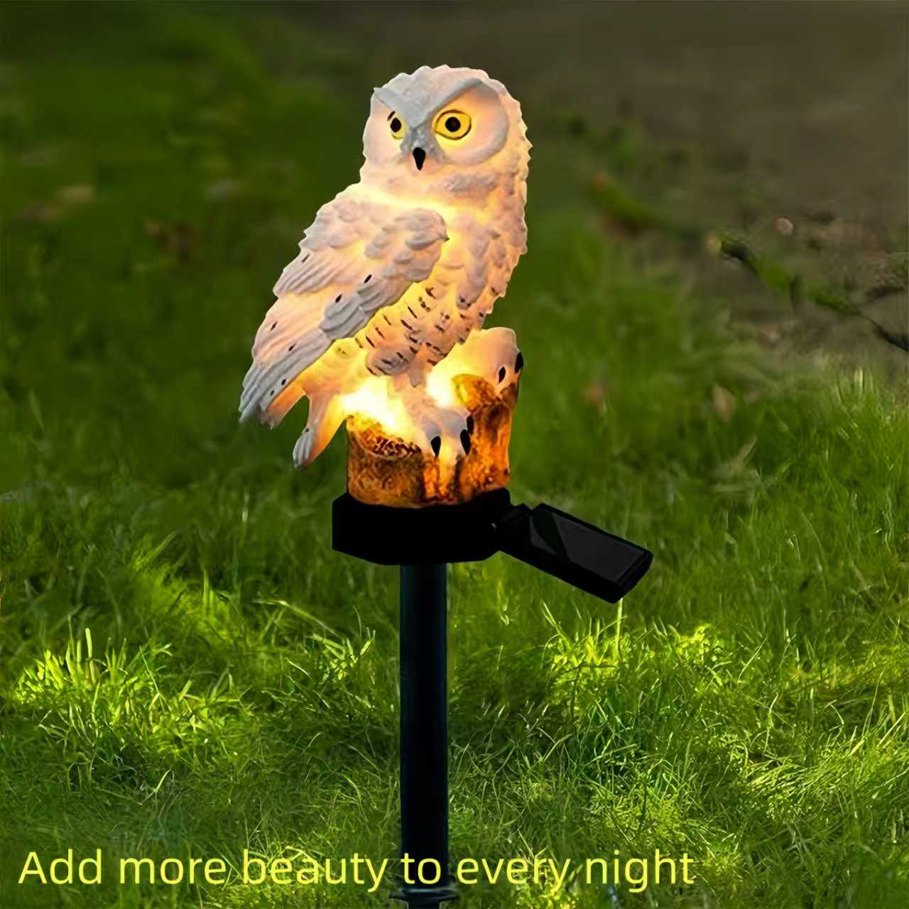 Solar Owl Garden Stake Light O - Outdoor Power Outlet Solar review and price