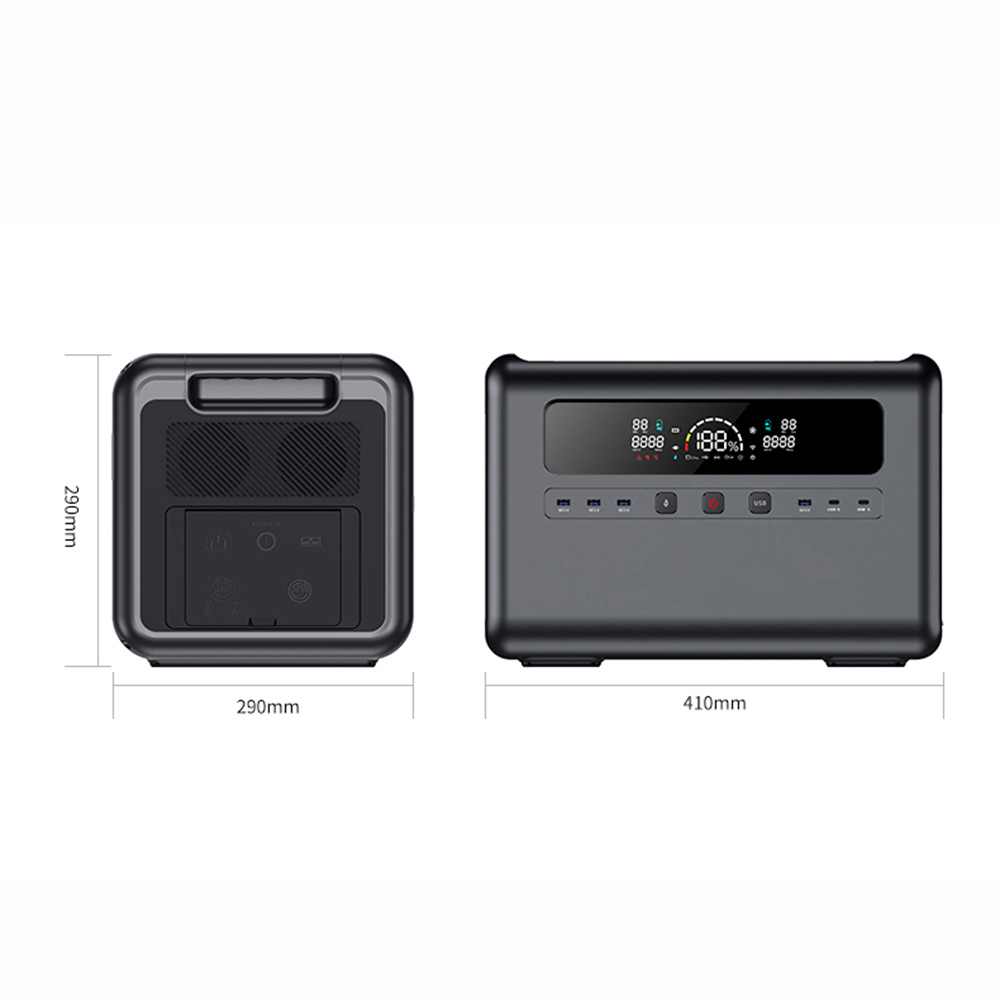 2400W Solar Power Generator, L - Outdoor Power Generator review and price