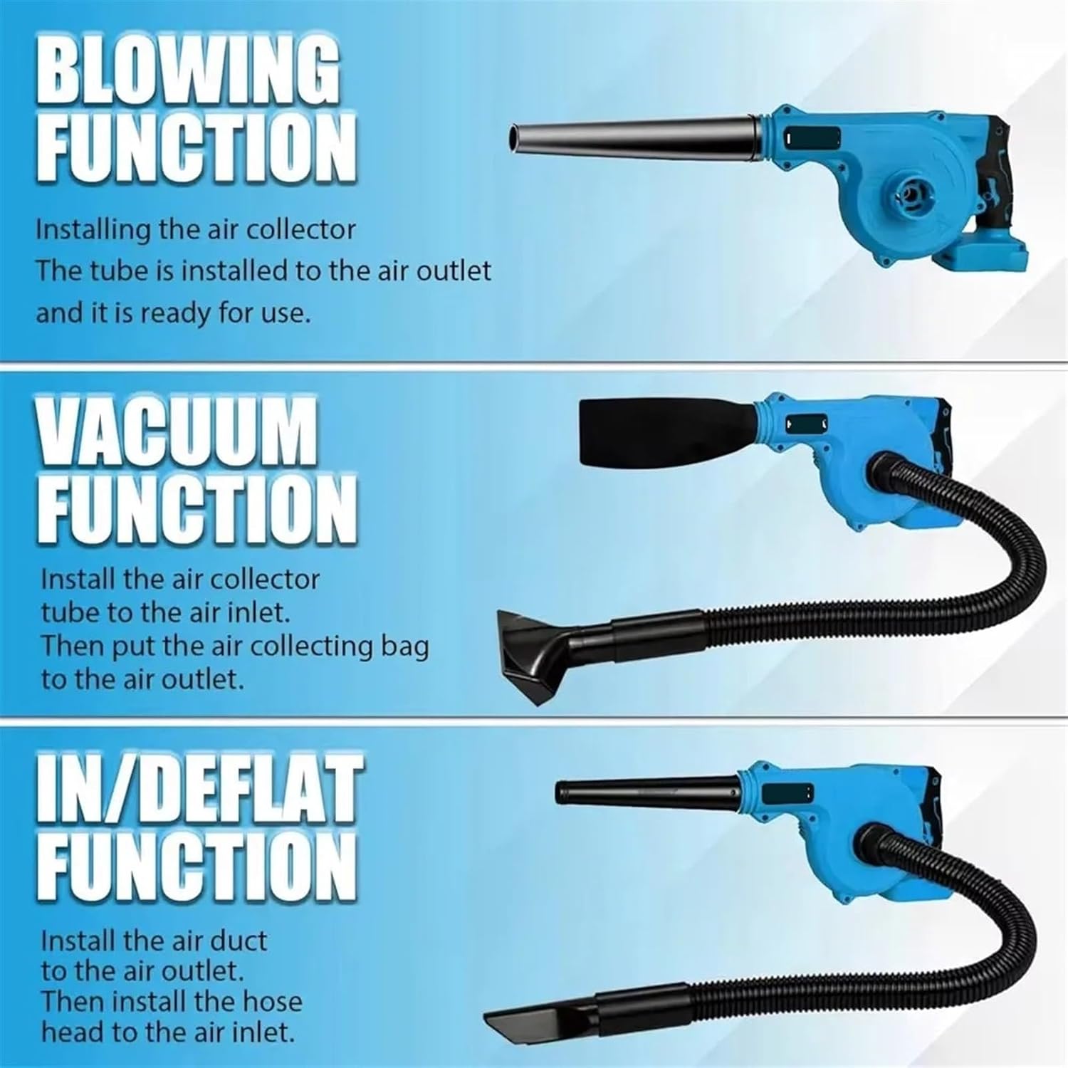 For Makita 18V Li-Ion Battery  - Leaf Blower Cordless review and price