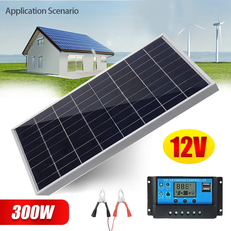 600W 12V Complete Solar Panel  - Outdoor Power Supply 12V review and price