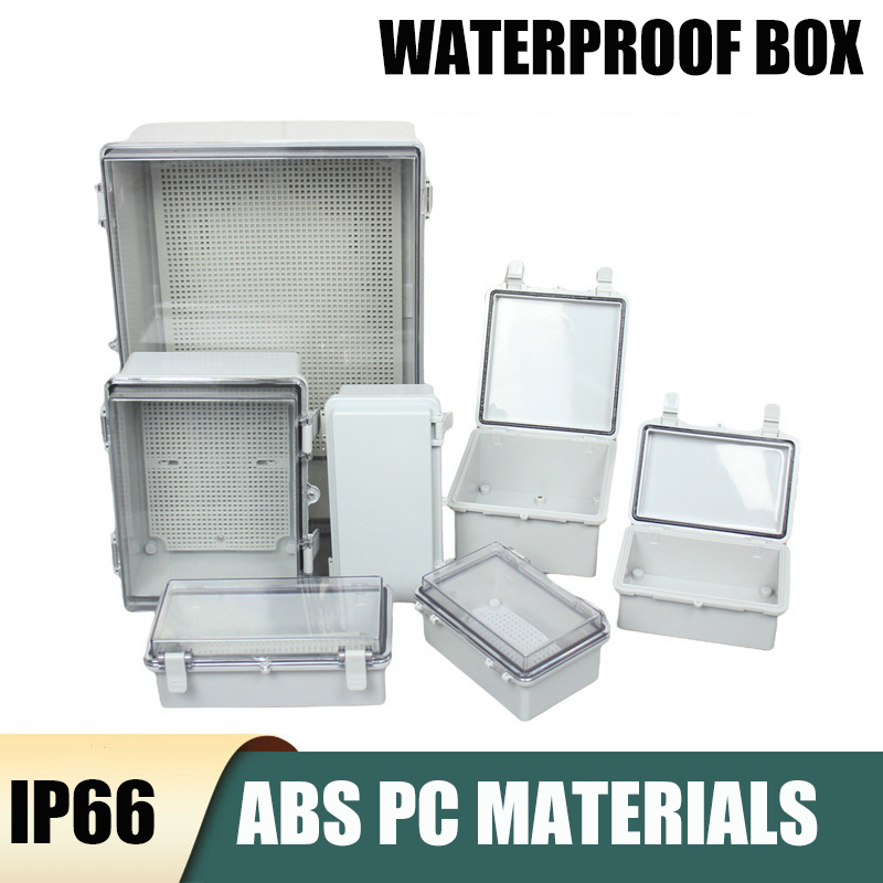 IP66 Waterproof Transparent/Gr - Outdoor Power Junction Box review and price