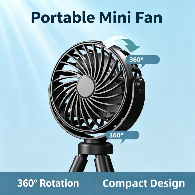 360° Rotatable Flexible Clip O - Outdoor Power Fan review and price