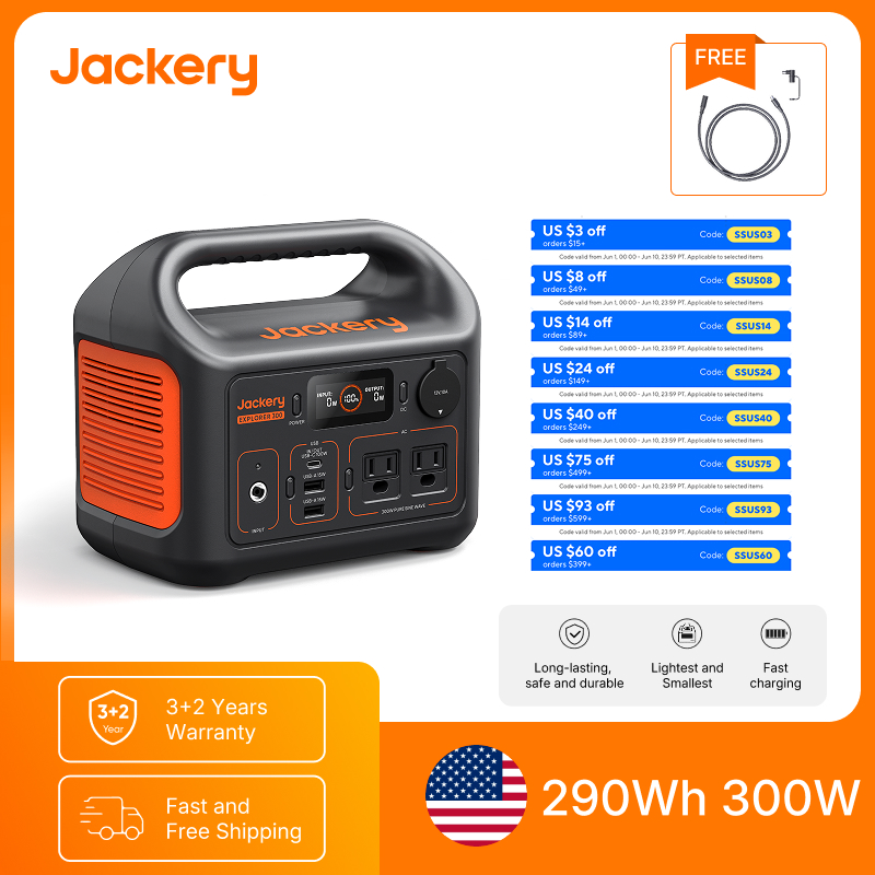 Jackery Portable Power Station - Outdoor Power Generator review and price
