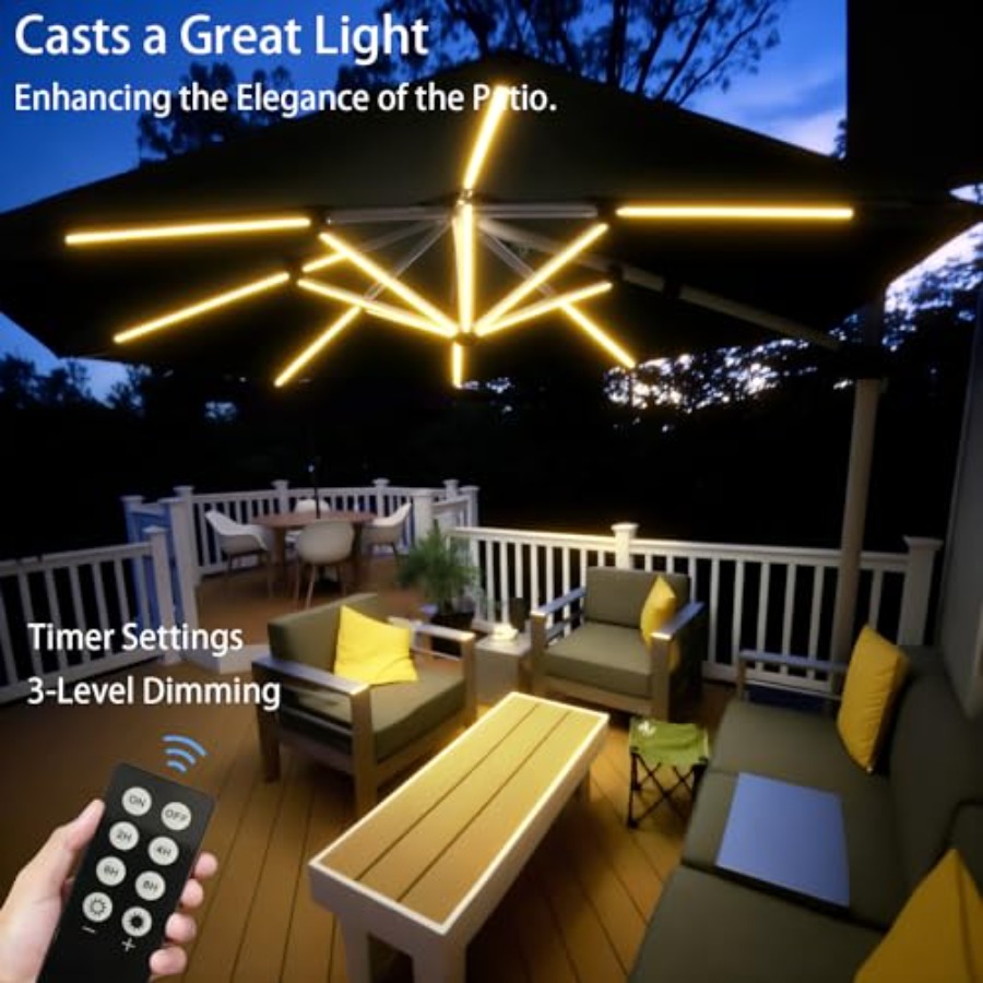 Outdoor Patio Umbrella Lights, - Outdoor Power Outlet Solar review and price
