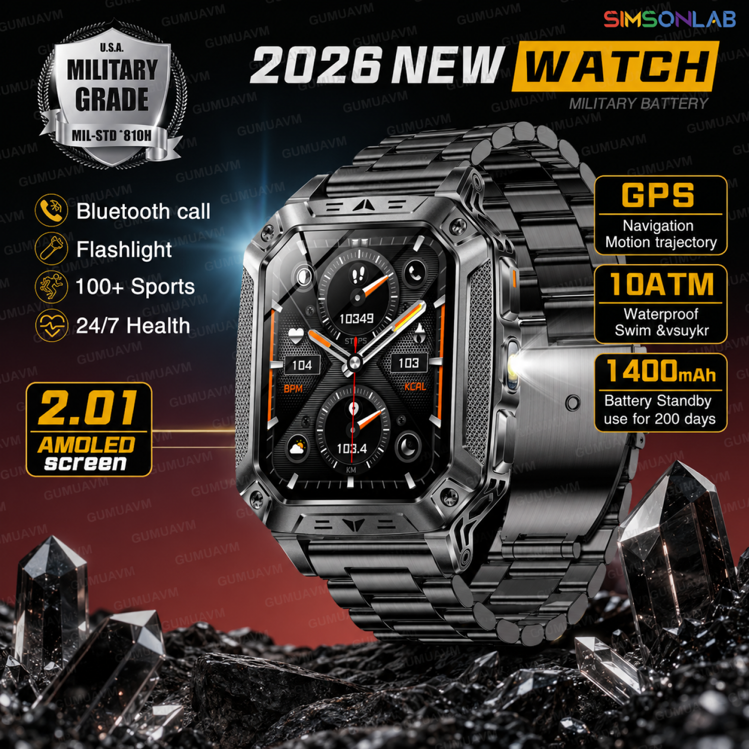 2026 New WATCH 1400mAh Militar - Outdoor Power Unlimited review and price