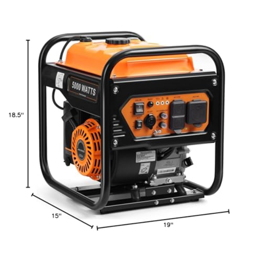 5000W Inverter Generator Gas P - Outdoor Power And Equipment review and price