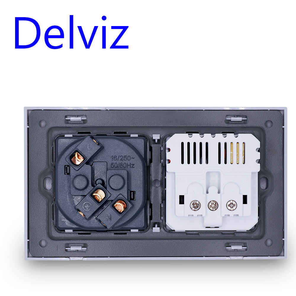 Delviz Crystal Glass USB Socke - Outdoor Usb Power Outlet review and price