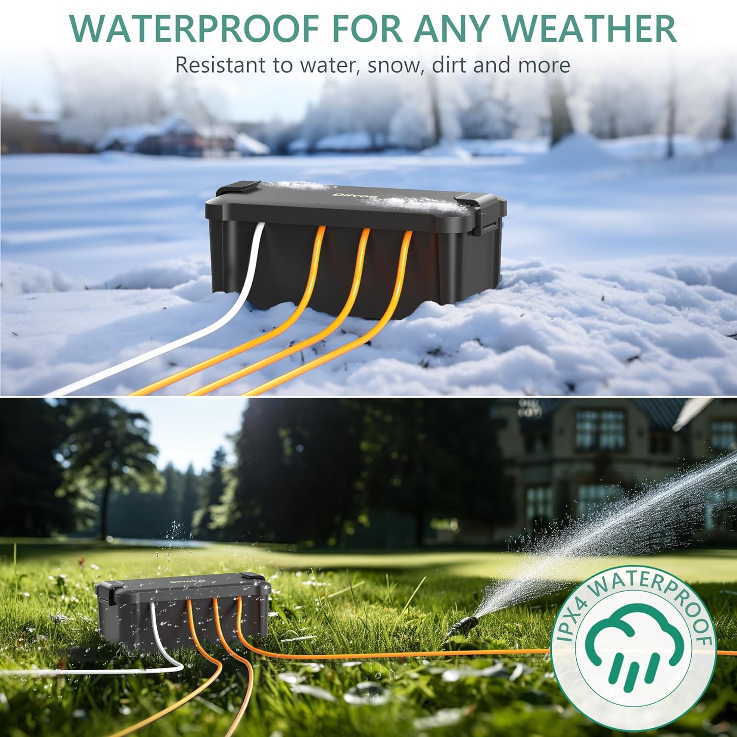 Diivoo Outdoor Waterproof Elec - Outdoor Power Socket review and price