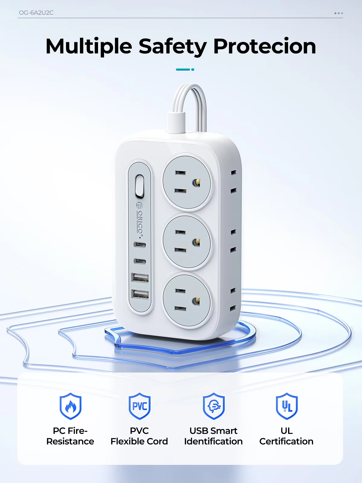 ORICO Power Strip 6 AC Outlets - Outdoor Usb Power Strip review and price