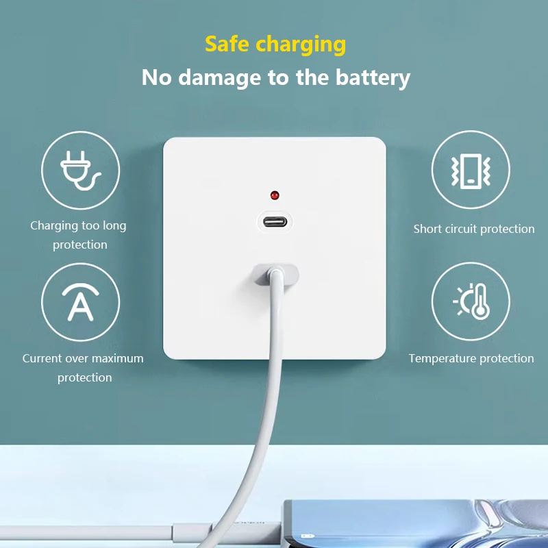 Black Universal Wall USB C Soc - Outdoor Usb Power Outlet review and price