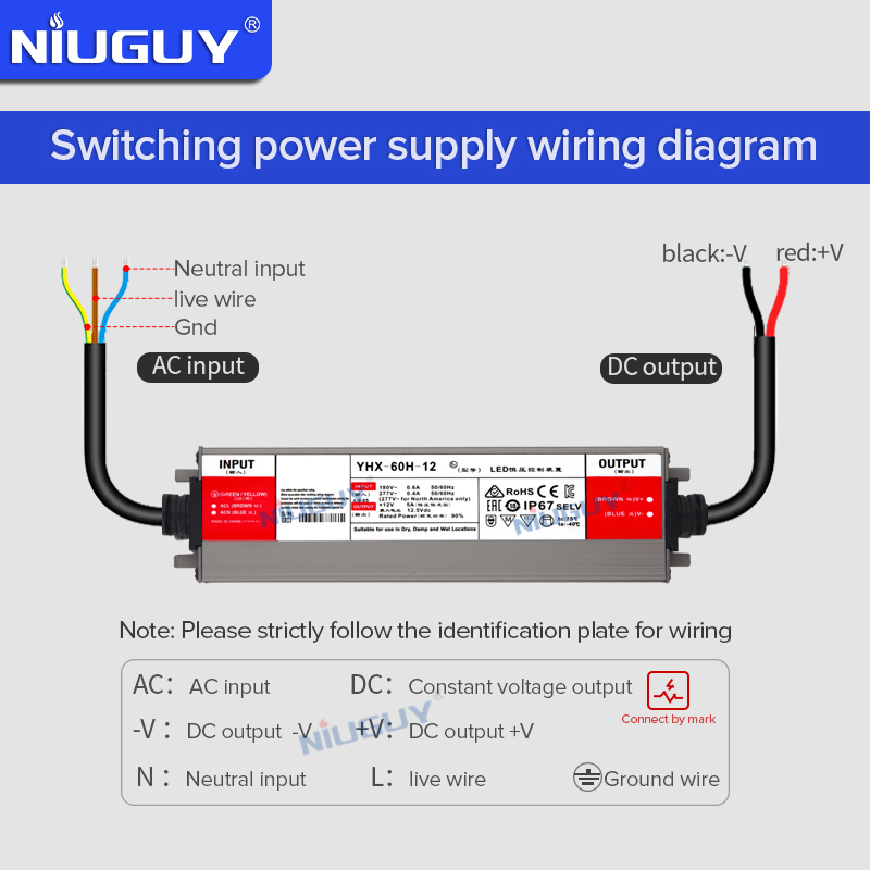 IP67 waterproof power supply 6 - Outdoor Power Supply 12V review and price