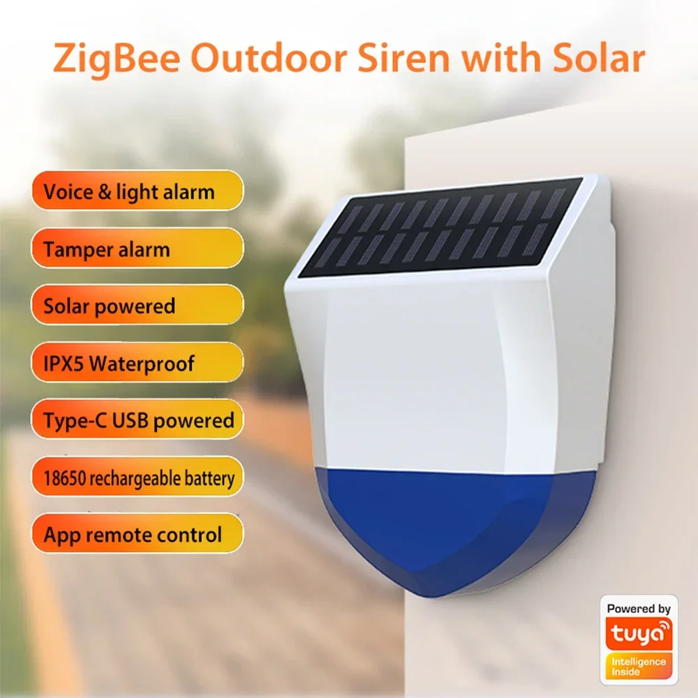Tuya Smart Zigbee/Wifi Siren A - Outdoor Usb Power Outlet review and price