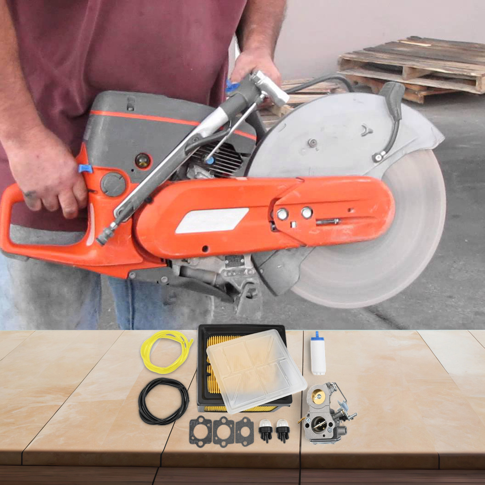 Air Filter And Fuel Line Kit A - Outdoor Power Equipment Repair review and price