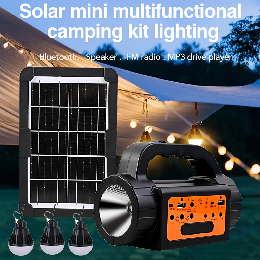 Solar Rechargeable Camping Lig - Outdoor Power Generator review and price