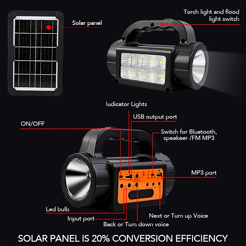Solar Rechargeable Camping Lig - Outdoor Power Generator review and price