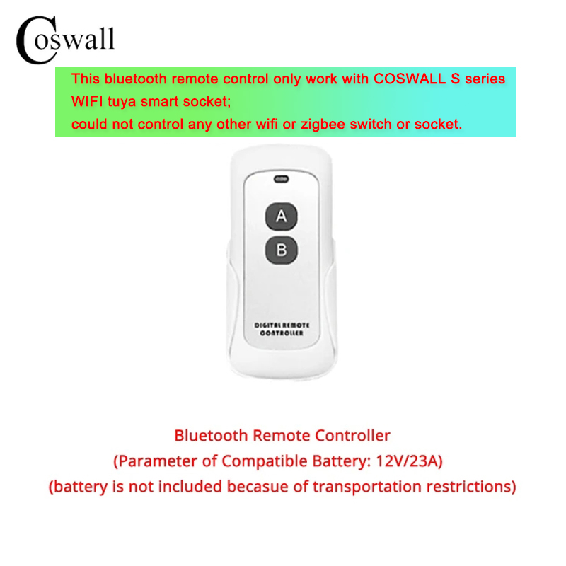 Coswall Alice Glass Zigbee Tuy - Outdoor Usb Power Outlet review and price