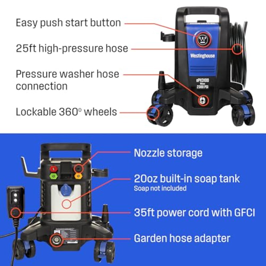 ePX3100 Electric Pressure Wash - Outdoor Power And Equipment review and price