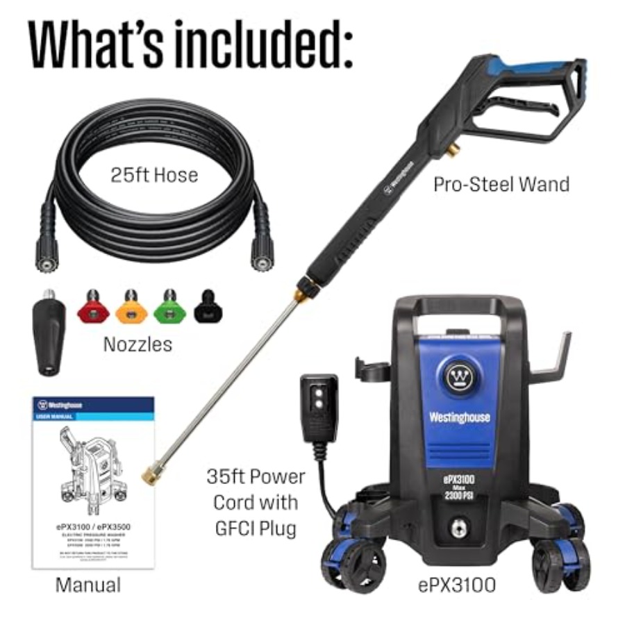 ePX3100 Electric Pressure Wash - Outdoor Power And Equipment review and price