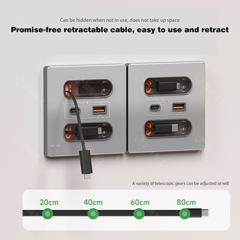 Anssin 12w Universal Wall Pane - Outdoor Usb Power Outlet review and price