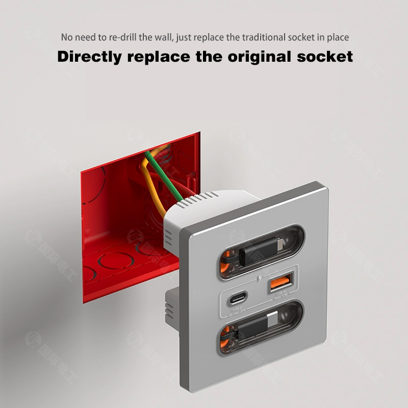 Anssin 12w Universal Wall Pane - Outdoor Usb Power Outlet review and price