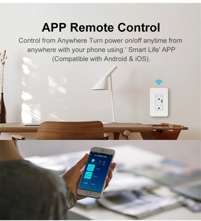 Milfra Wifi Smart Socket Doubl - Outdoor Usb Power Outlet review and price