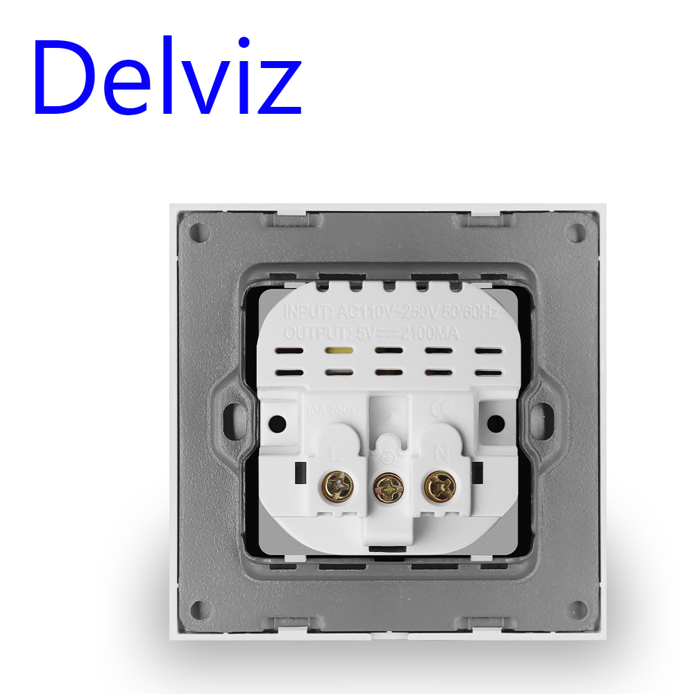 Delviz Type C Wall USB Outlet, - Outdoor Usb Power Outlet review and price