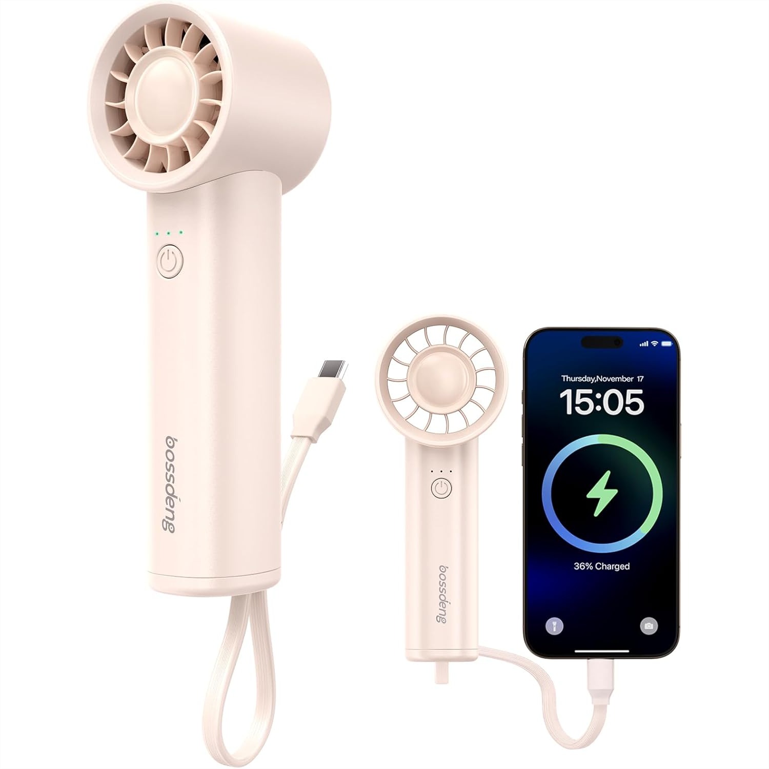 Portable Handheld Fan with Pow - Outdoor Power Fan review and price
