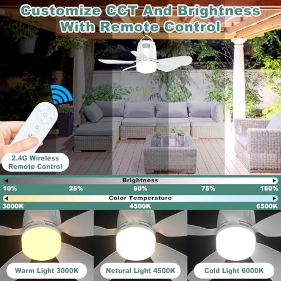 Outdoor ceiling fan light for  - Outdoor Power Fan review and price