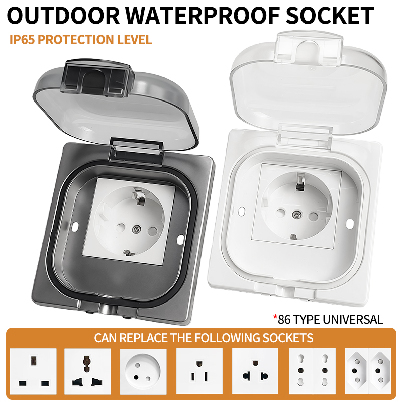 IP65 Waterproof Outdoor Socket - Outdoor Power Socket review and price