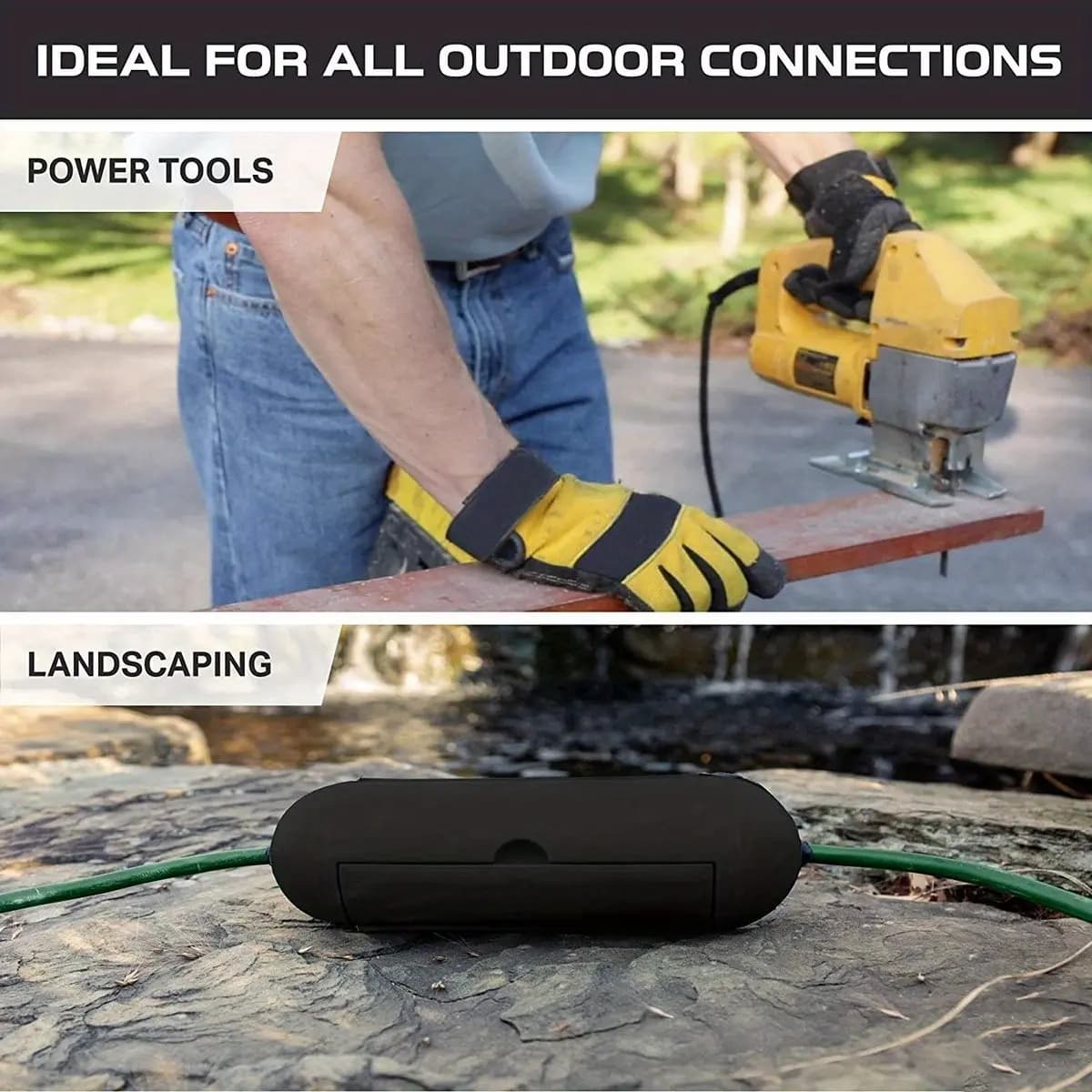 Outdoor Extension Cord Sleeve  - Outdoor Power Socket review and price