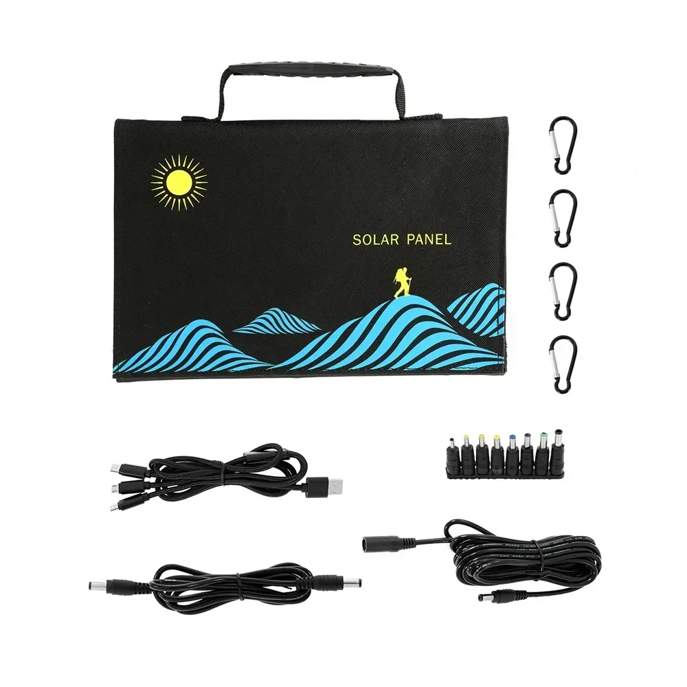 2024 New Portable Solar Panel  - Outdoor Usb Power Outlet review and price