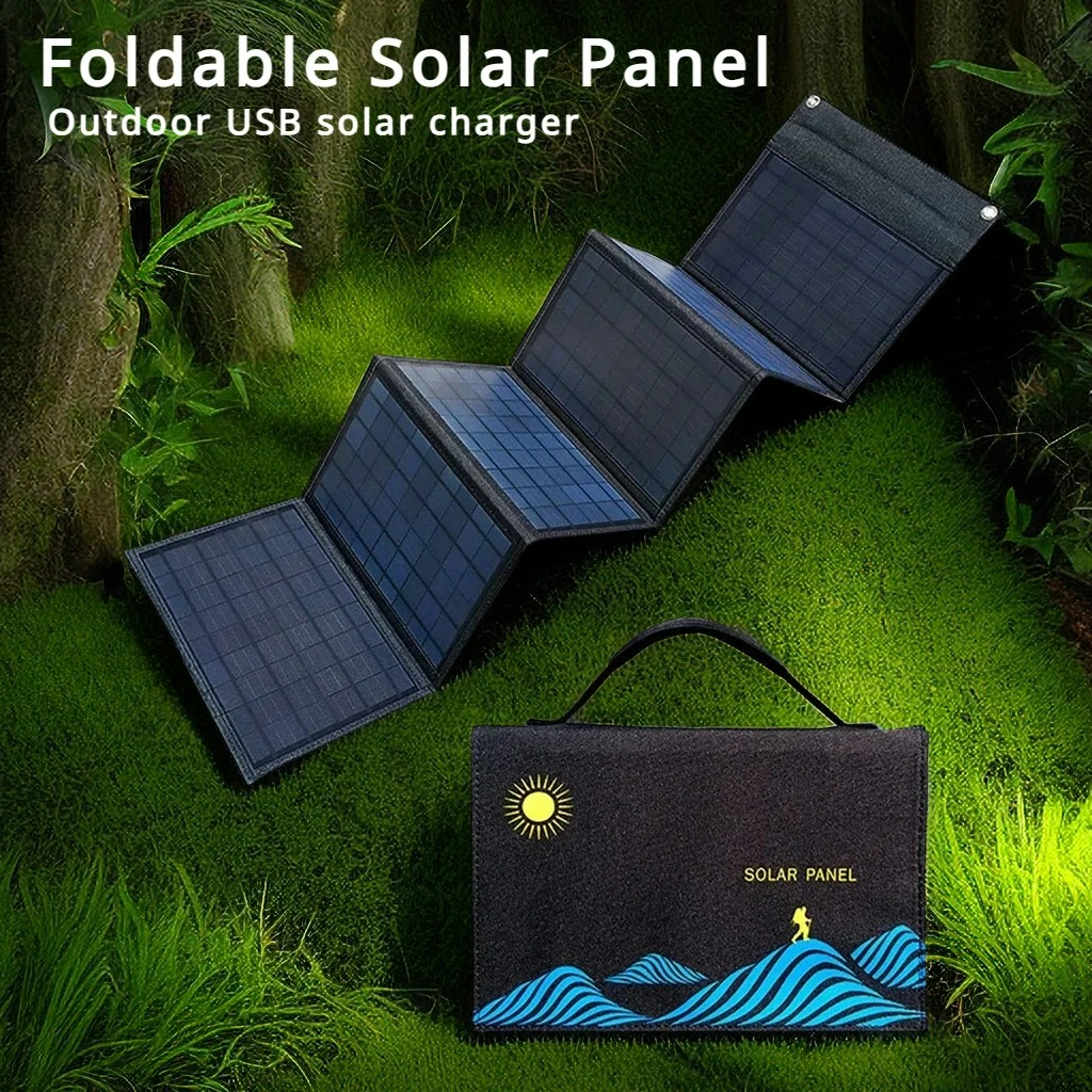 2024 New Portable Solar Panel  - Outdoor Usb Power Outlet review and price