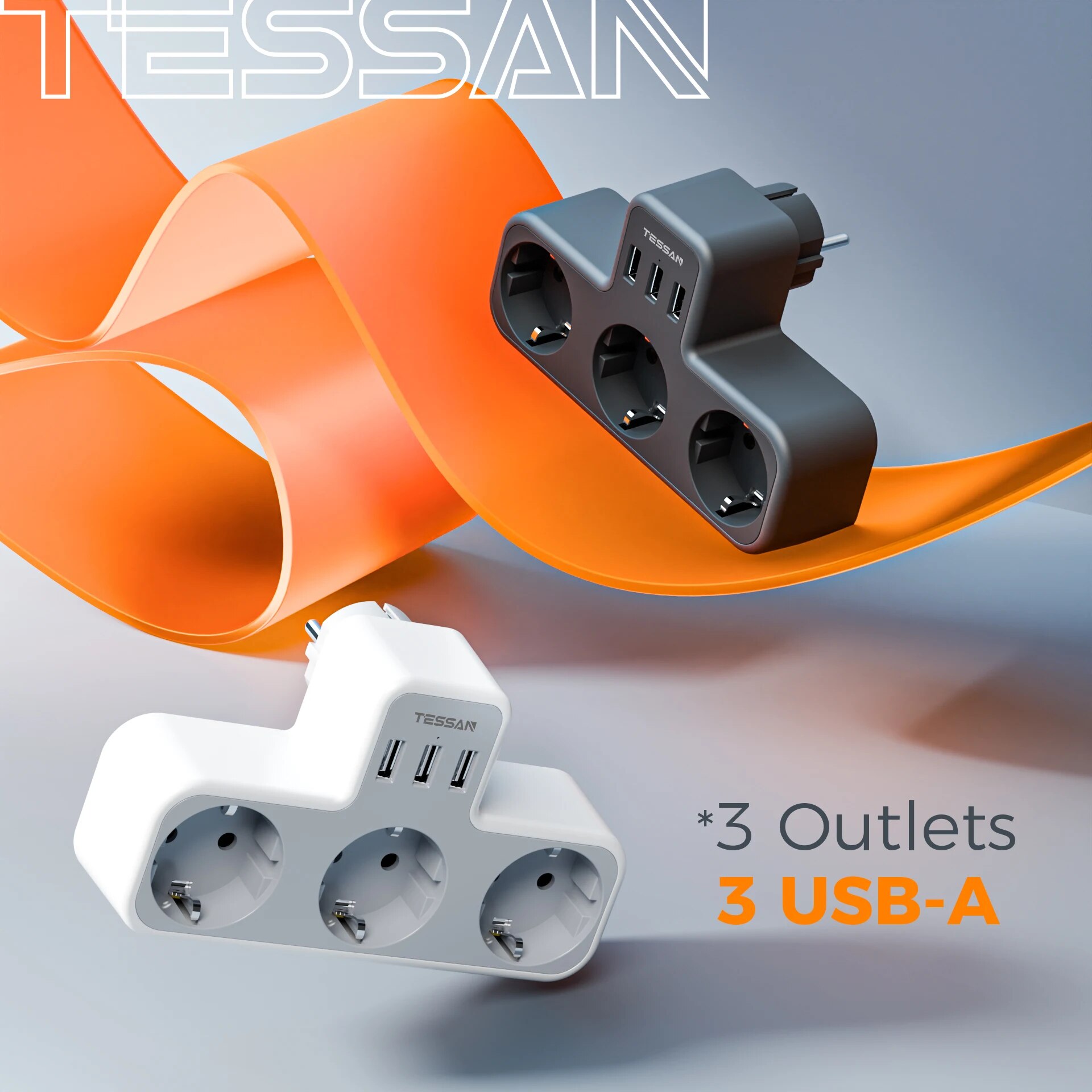 TESSAN EU Plug Power Strip wit - Outdoor Usb Power Strip review and price