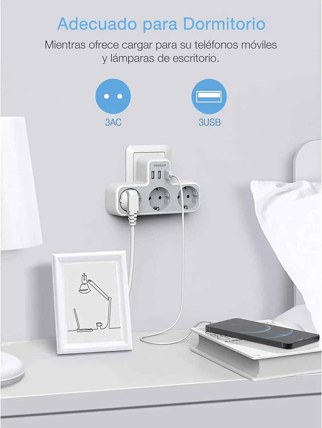 TESSAN EU Plug Power Strip wit - Outdoor Usb Power Strip review and price