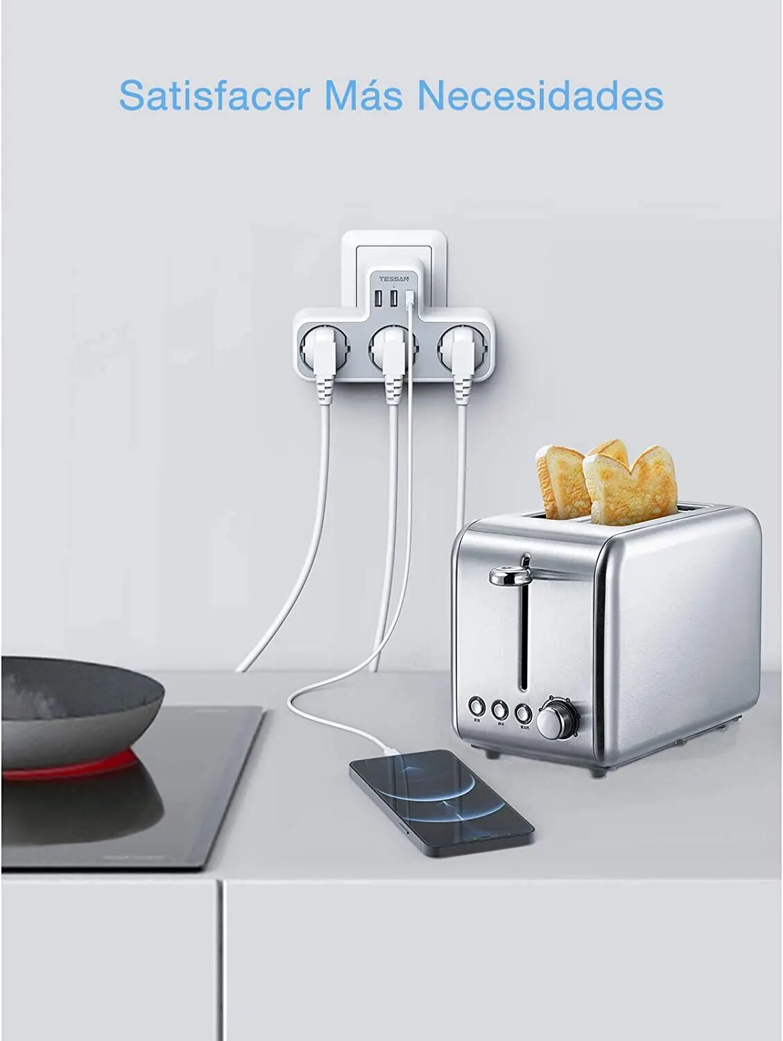 TESSAN EU Plug Power Strip wit - Outdoor Usb Power Strip review and price