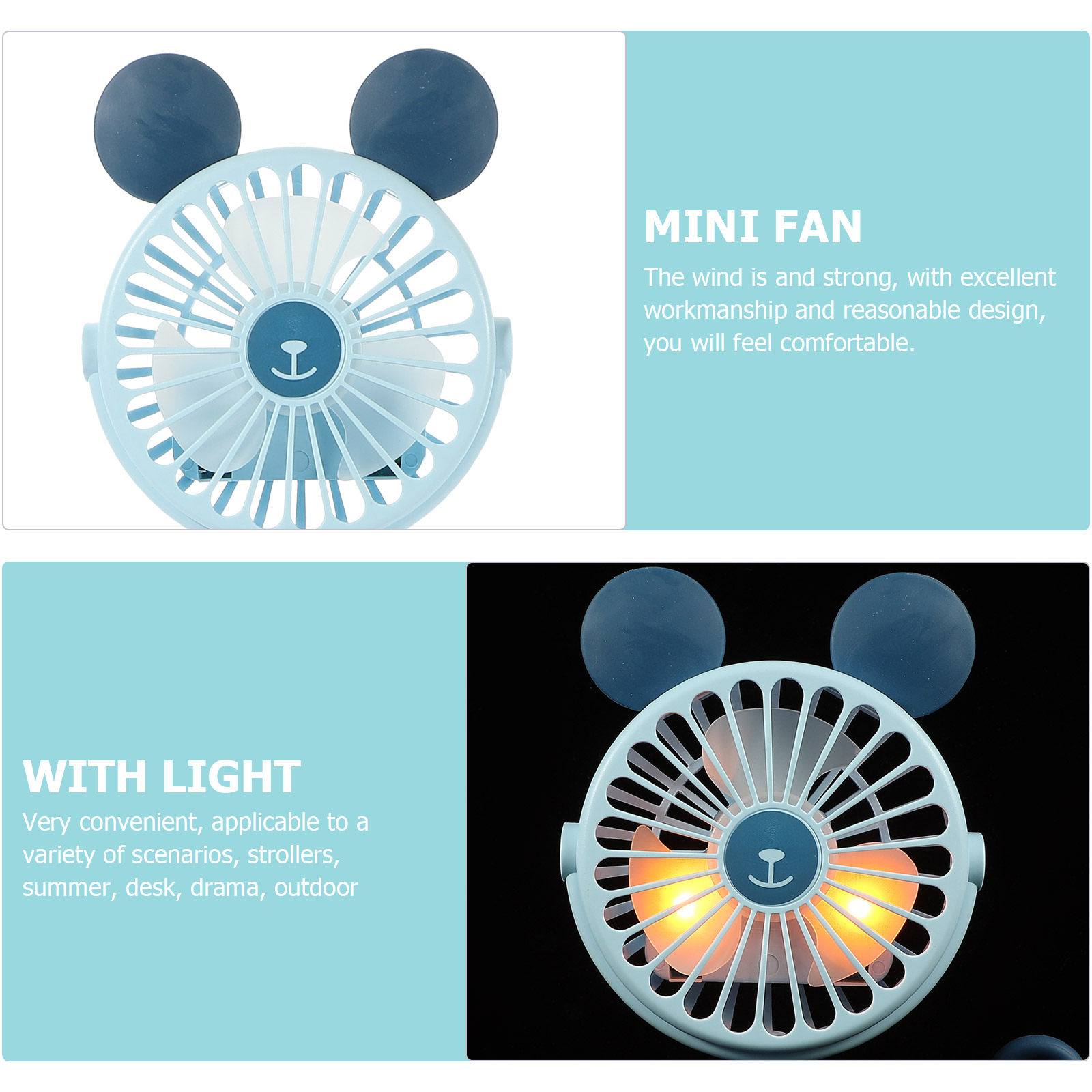 Mini Fan Rechargeable Portable - Outdoor Power Fan review and price